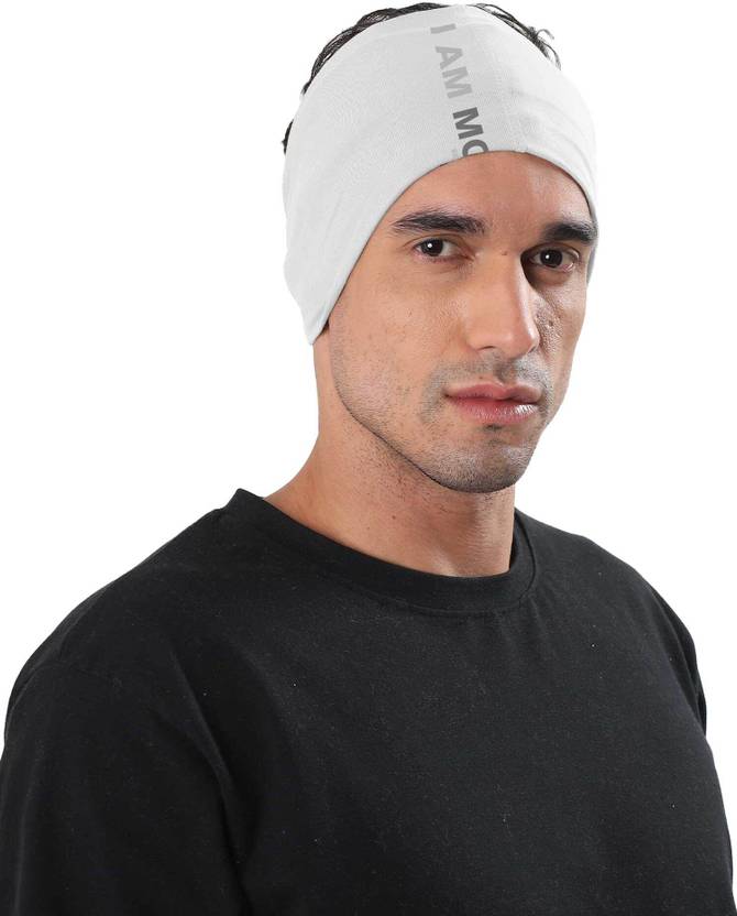 FREECULTR Unisex Printed Bamboo Bandana Anti Microbial Multipurpose Headband Cloth Face Mask for Dust and Sun Protection (Pack of 1) Men Printed Bandana