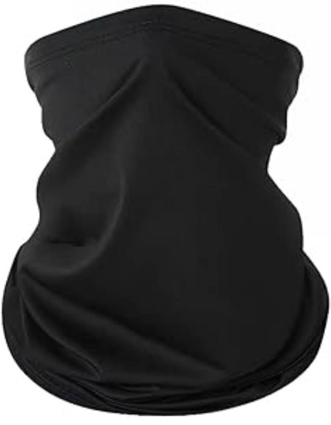 aksmit Black Bike Face Mask for Men & Women