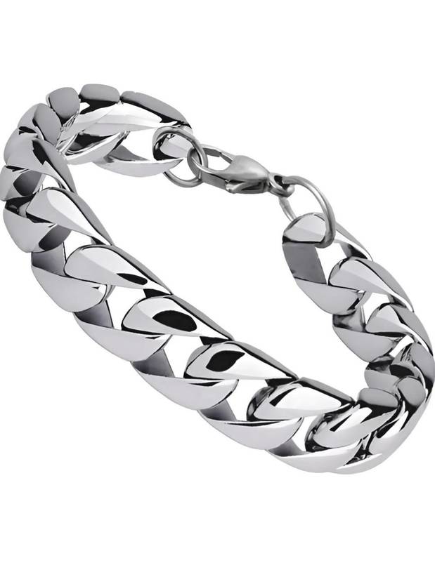 awadh gallery Stainless Steel Silver Bracelet
