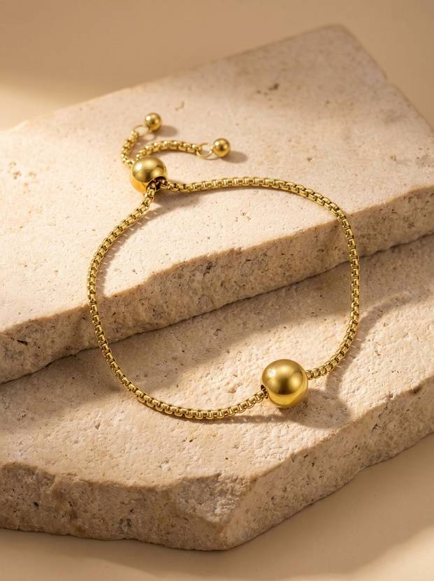 IXIA by GIVA Stainless Steel Gold-plated Bracelet