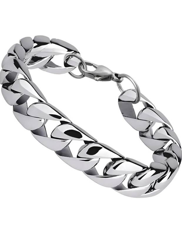 awadh gallery Stainless Steel Silver Bracelet