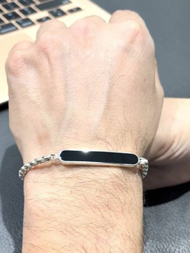 AJISHFASHIONS Alloy Silver Bracelet