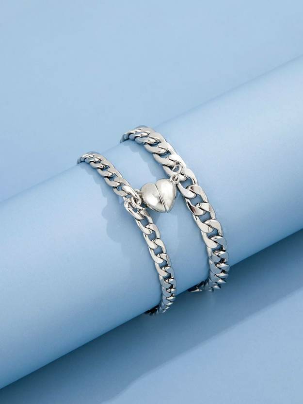 Dori, Stainless Steel Silver Bracelet