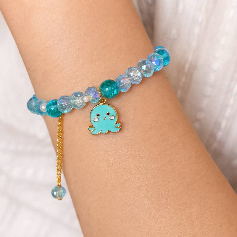 Beena Creations Brass Beads Charm Bracelet