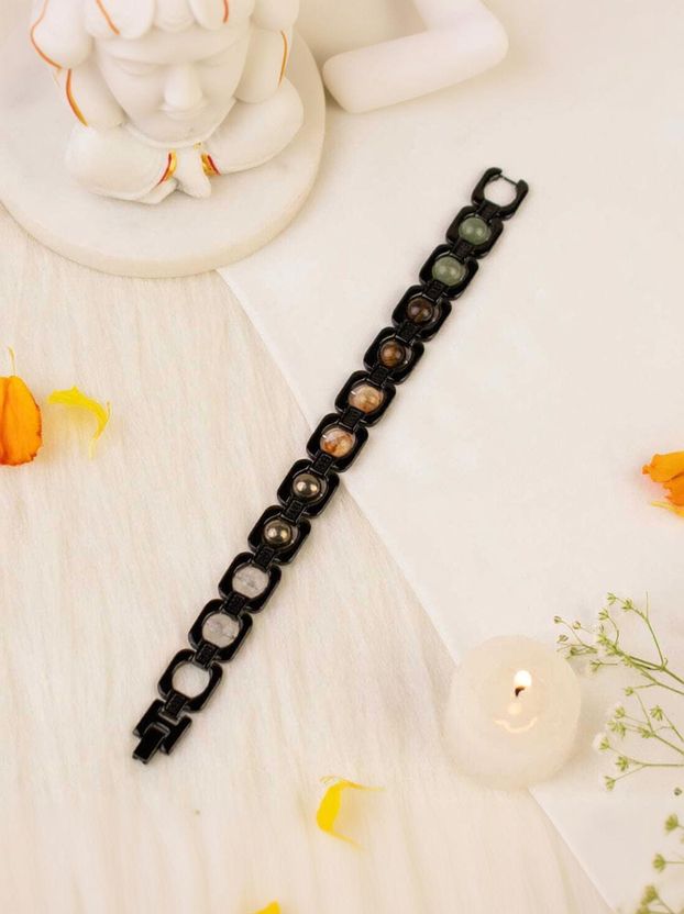 Inites Stainless Steel Silver Bracelet - Image 9