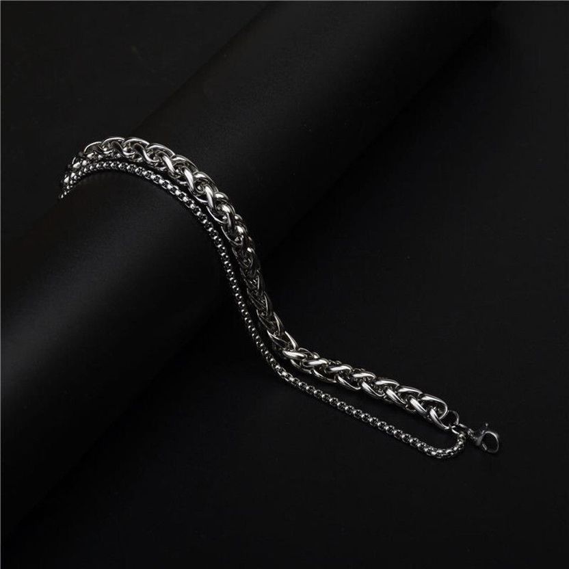 Inites Stainless Steel Silver Bracelet - Image 2
