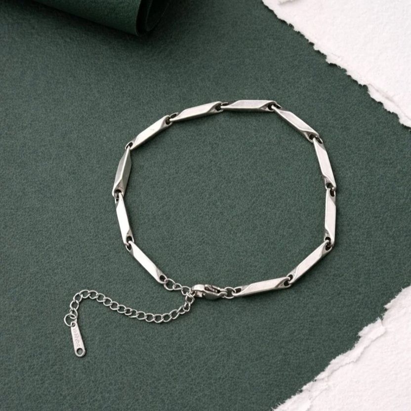 Inites Stainless Steel Silver Bracelet - Image 10