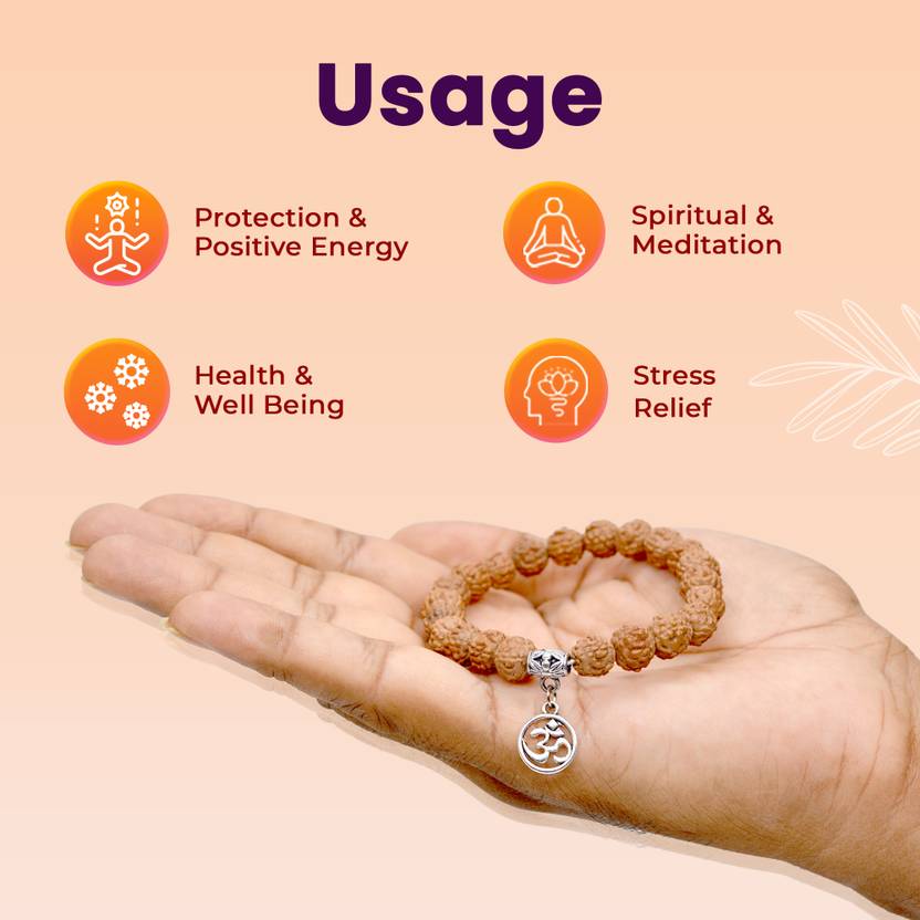 Rudraksha Beads Bracelet