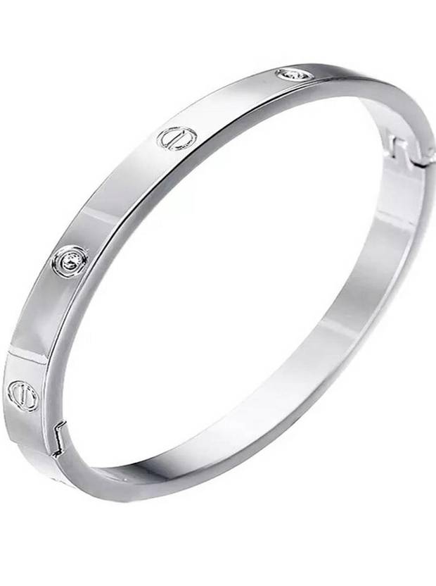 Goldiwala Stainless Steel Gold-plated Kada