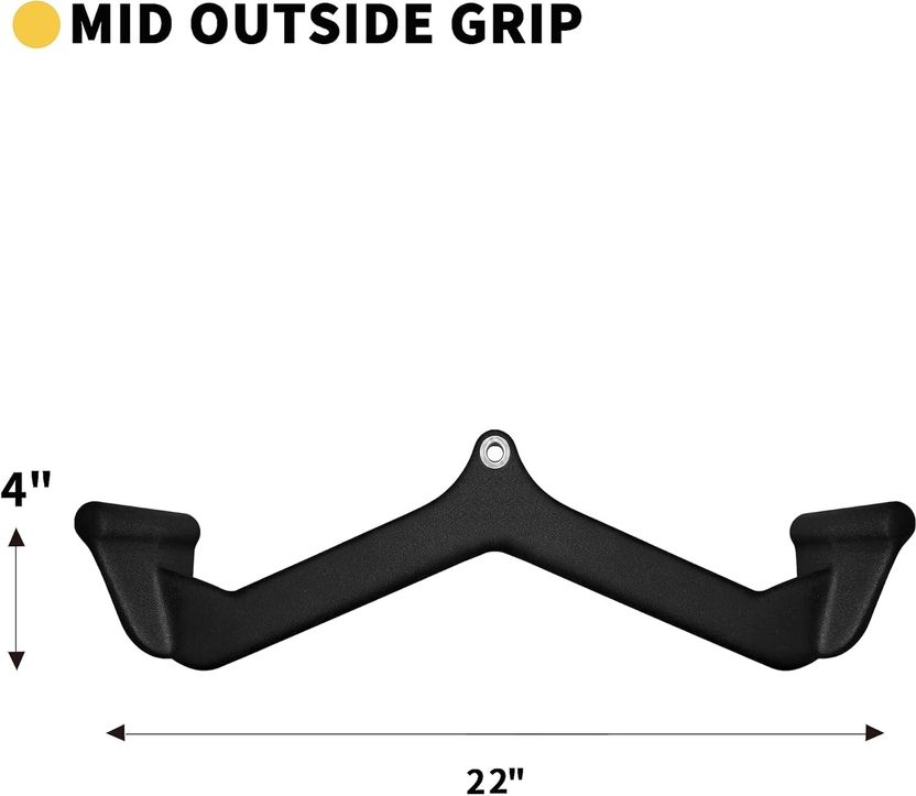 YMD LAT Pulldown Attachments with Ergonomic Handle - Image 2