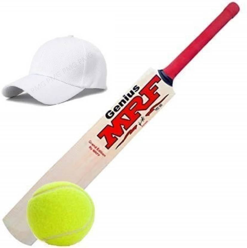 pmg-wooden-cricket-bat-for-boys-14-years-with-cap-and-ball-poplar