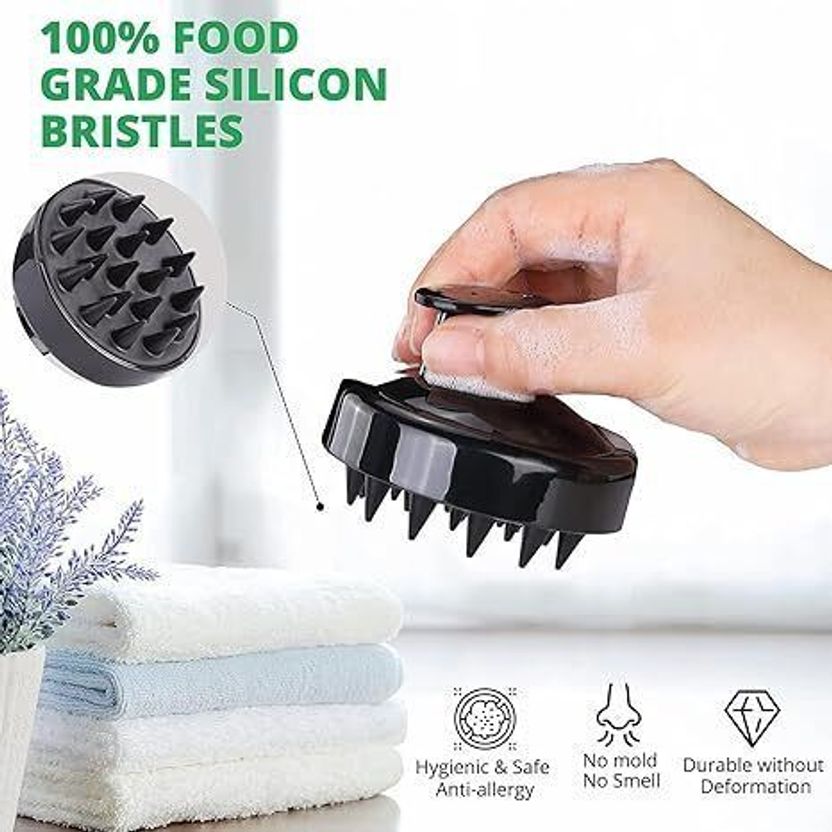 Alvita 4-in-1 Soft Silicone Bath Brush Set - Image 5