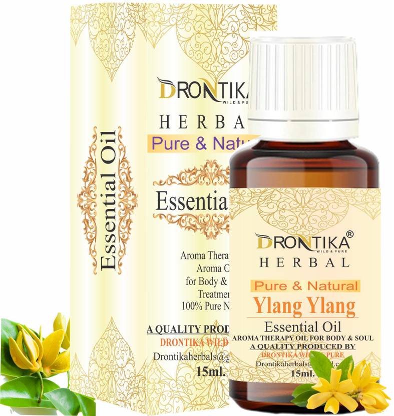 drontika 100% Pure & Natural Ylang Ylang Essential Oil Aroma Therapy