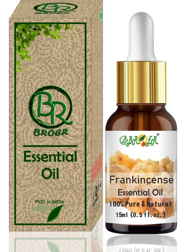 BROER Frankincense Essential Oil Pure, Natural & Undiluted for Healthy Skin & Hair