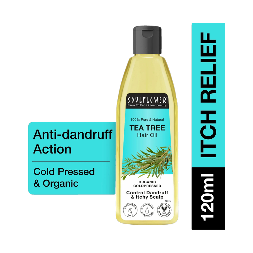 Soulflower Tea Tree Oil Hair Oil