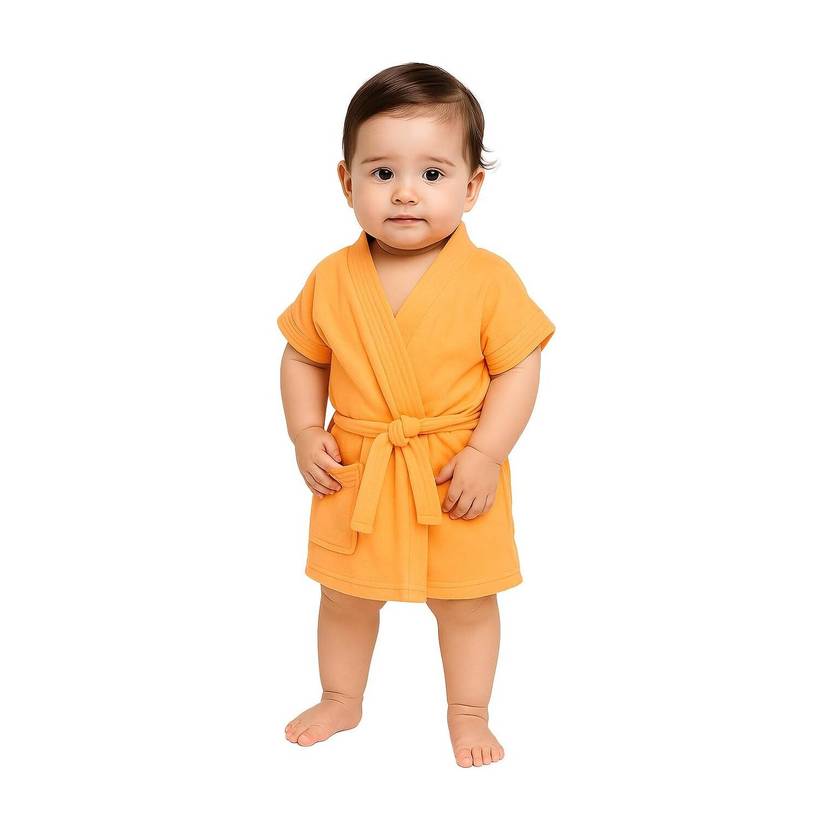 CREEVA Orange Large Bath Robe