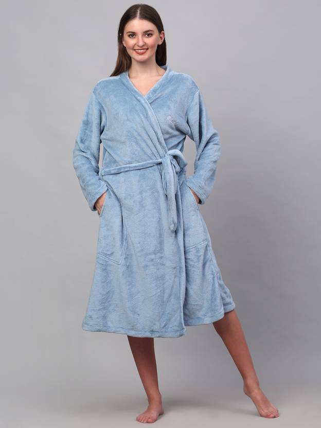 Klotthe Blue Small Bath Robe