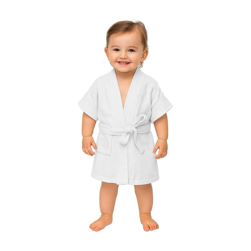 CREEVA White XL Bath Robe