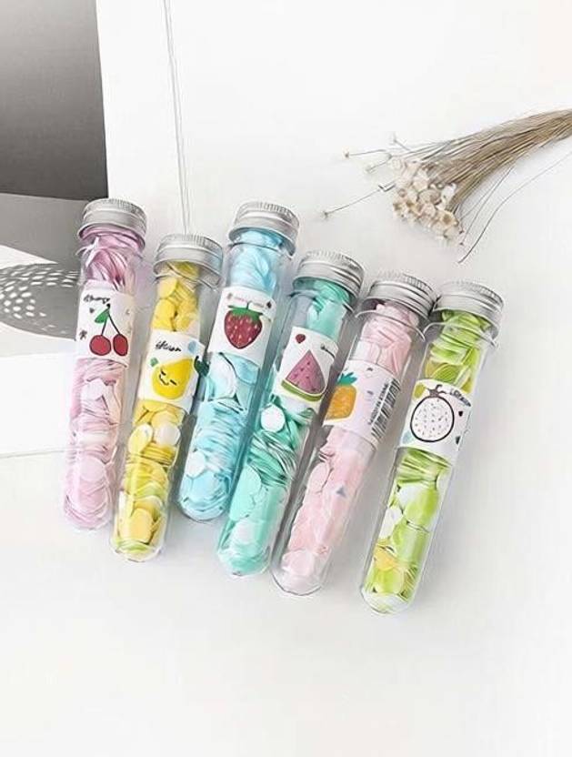 THESHOPY 2 Box of 100 pcs Disposable Hand Washing Cleaning Paper Soap