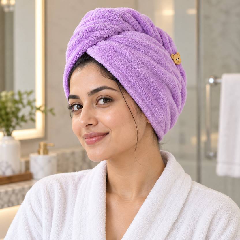 Berry Microfiber 300 GSM Hair Towel