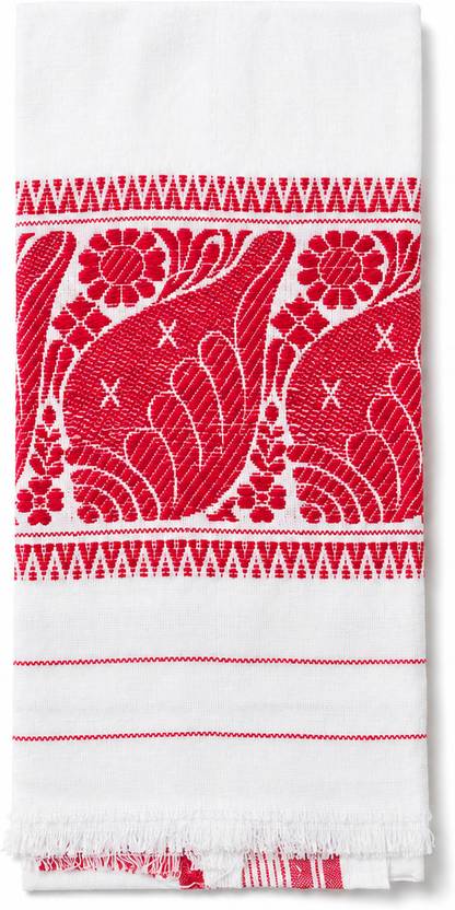 LOOMORA Polycotton 99 GSM Bath, Beach, Face, Hair, Hand, Sport Gamcha