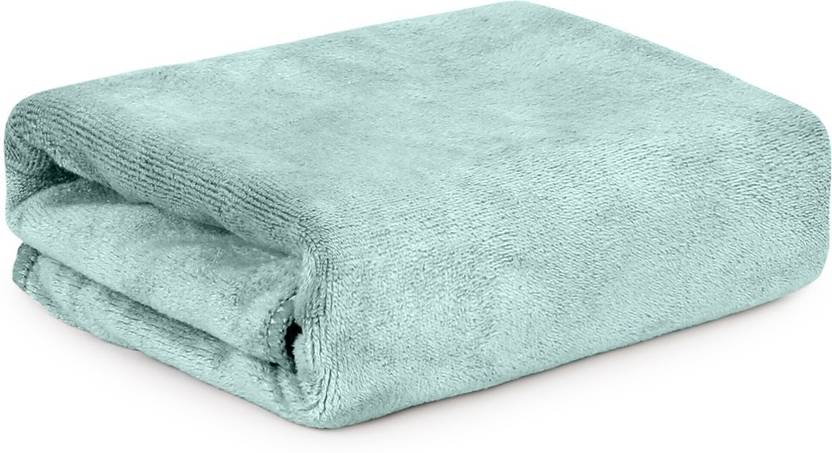 HOUSSEIEES 1 Piece Microfiber Bath Linen Set L