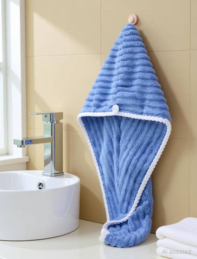 Divyam Microfiber 425 GSM Hair Towel