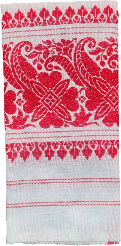 ASSAM GAMCHA Polycotton 90 GSM Bath, Face, Hair, Hand Gamcha