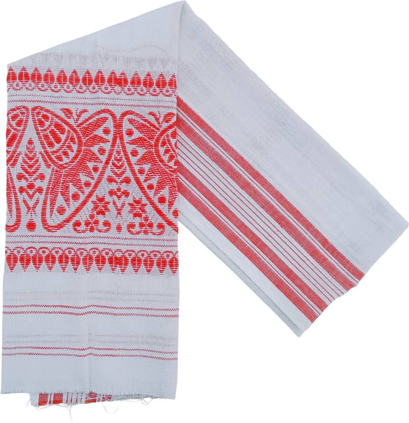 assamese gamcha Cotton 120 GSM Bath, Beach, Face, Hair, Hand, Sport Gamcha
