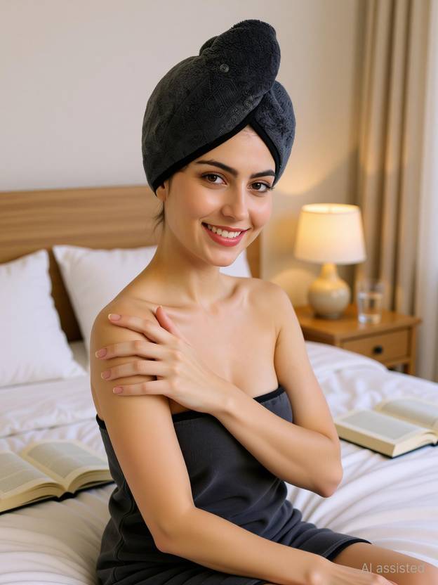 SOFTSPUN Microfiber 280 GSM Hair Towel