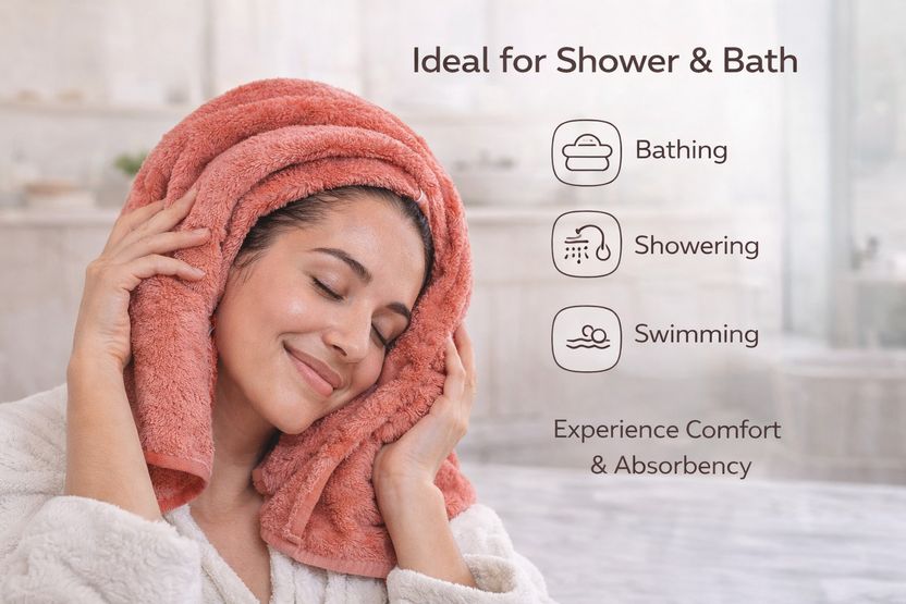 KRIOVELLEA Microfiber 500 GSM Towel Pack of 2 - Image 5