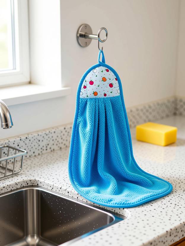 Adhvik Microfiber 200 GSM Hand Towel