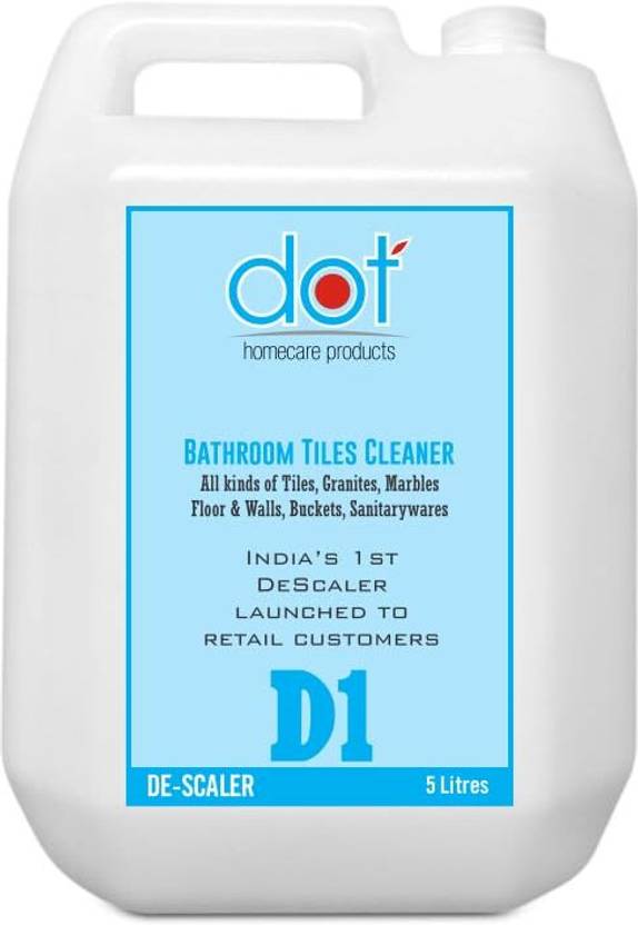 dot Bathroom Tiles Cleaner, Descaler, 5 Litres, Remove Heavy Salt