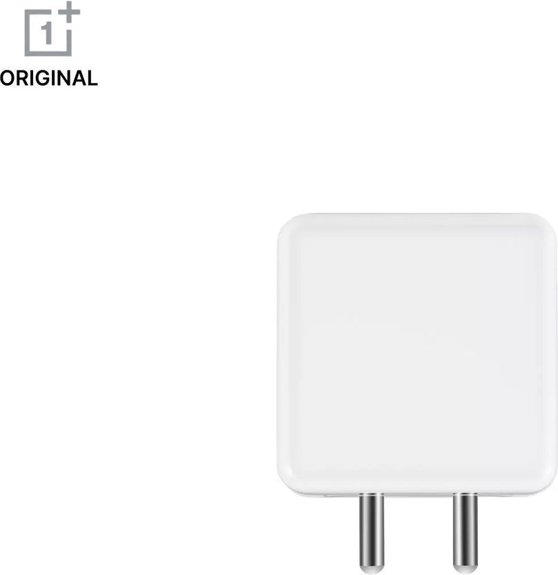 OnePlus 80W 7A White Wall Charger - Image 1