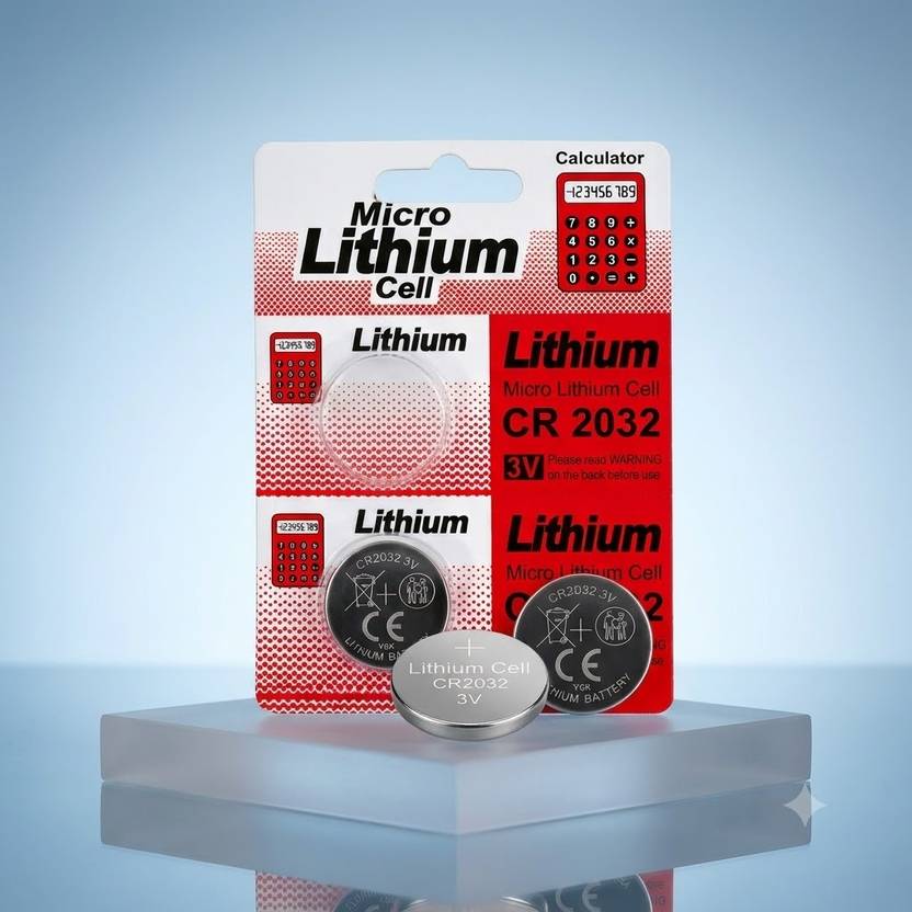 AMUSING CR2032 3V Lithium Micro Coin Cell for Medical Equipment & Scale Battery