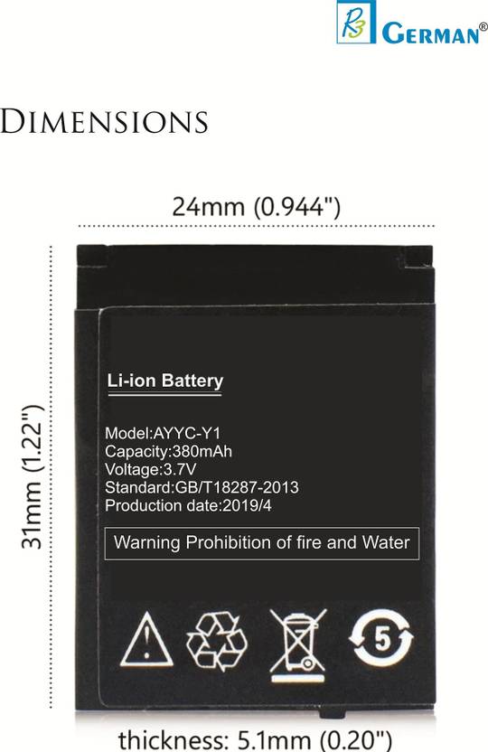 Minimalist SNDY37P1 Watch Battery main image 1