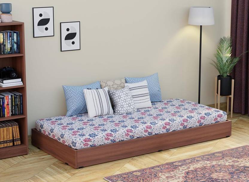 Aspirata Furniture Engineered Wood Single Bed, 95 cm x 202 cm (3.12 ft x 6.63 ft)