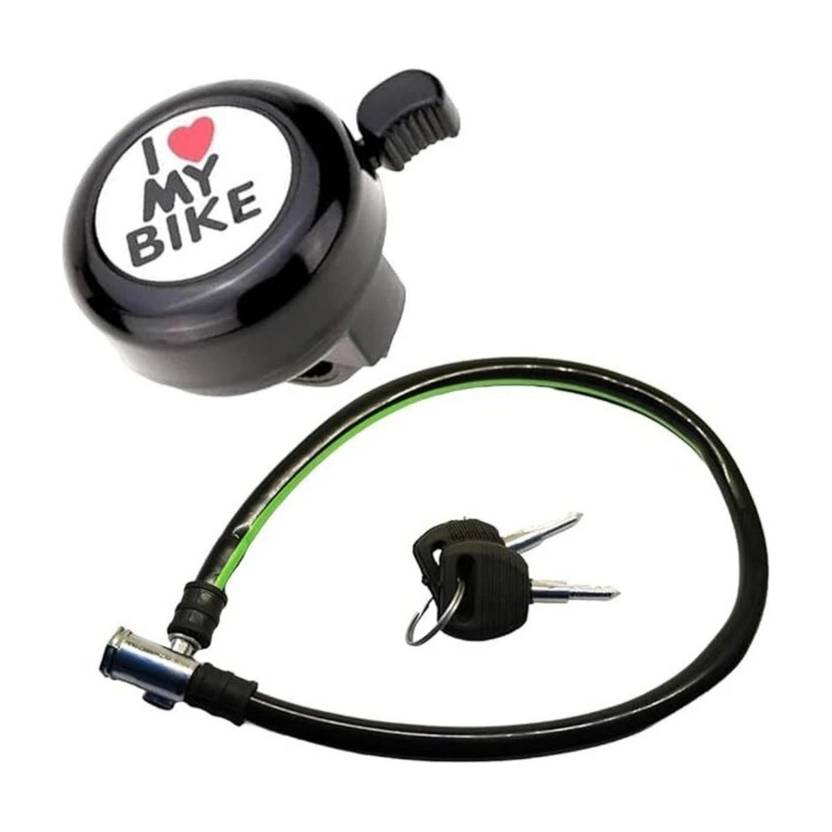 Rahidhay Cycle Bell with Lock Bell