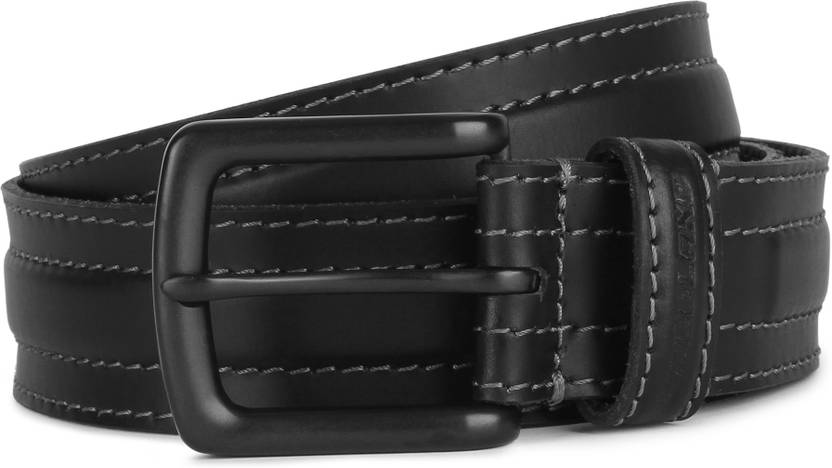 Garland Genuine Leather Interchangeable Stretch Belt - Black