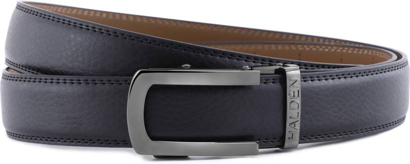 HALDEN Men Casual, Formal, Party Black Genuine Leather Belt