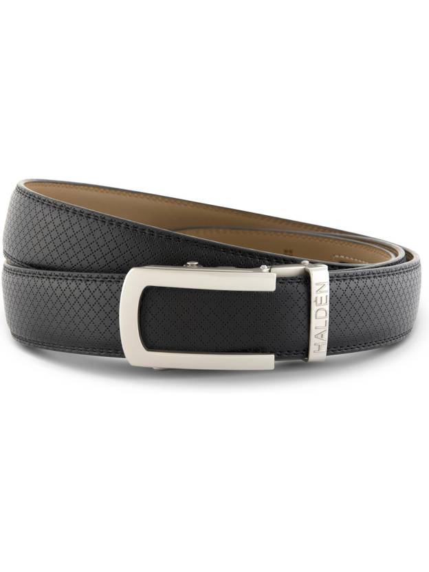HALDEN Men Casual, Formal, Party Black Genuine Leather Belt