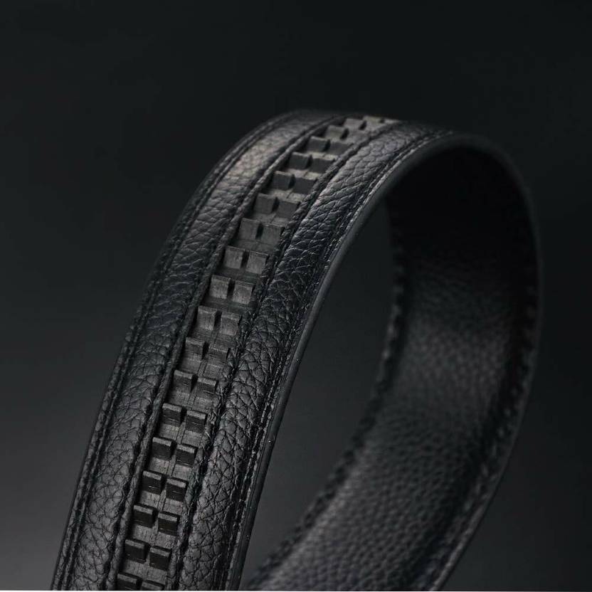 Men Formal, Casual, Formal, Party Black Artificial Leather Belt