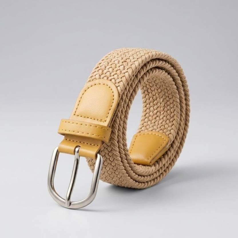 CALVADOSS Girls Casual Beige Synthetic Belt