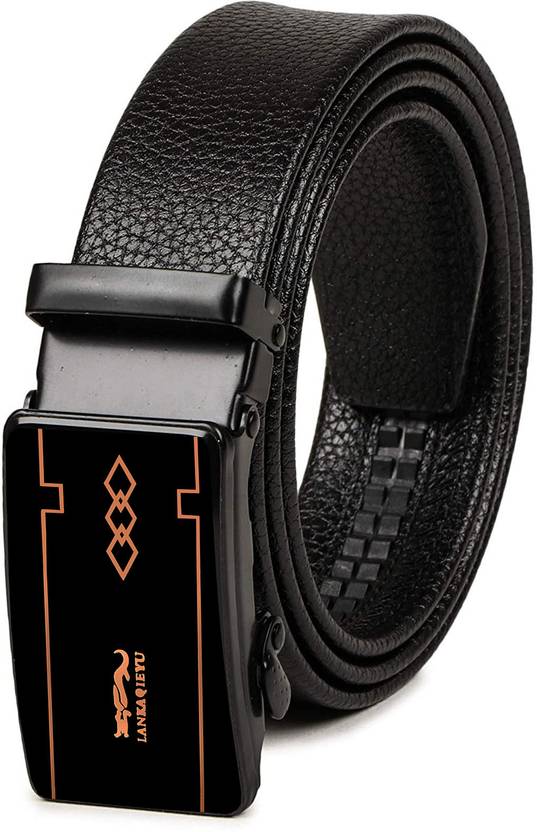 Roadster Men Casual, Formal, Evening, Party Black Artificial Leather Belt