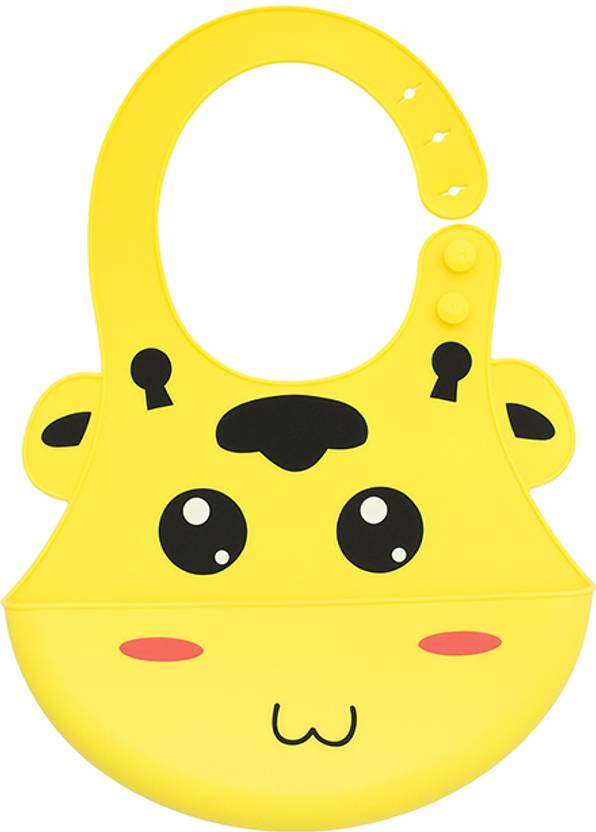 Chinmay Kids Light Weight, Waterproof, Unisex Silicone Baby Bib for Feeding & Weaning