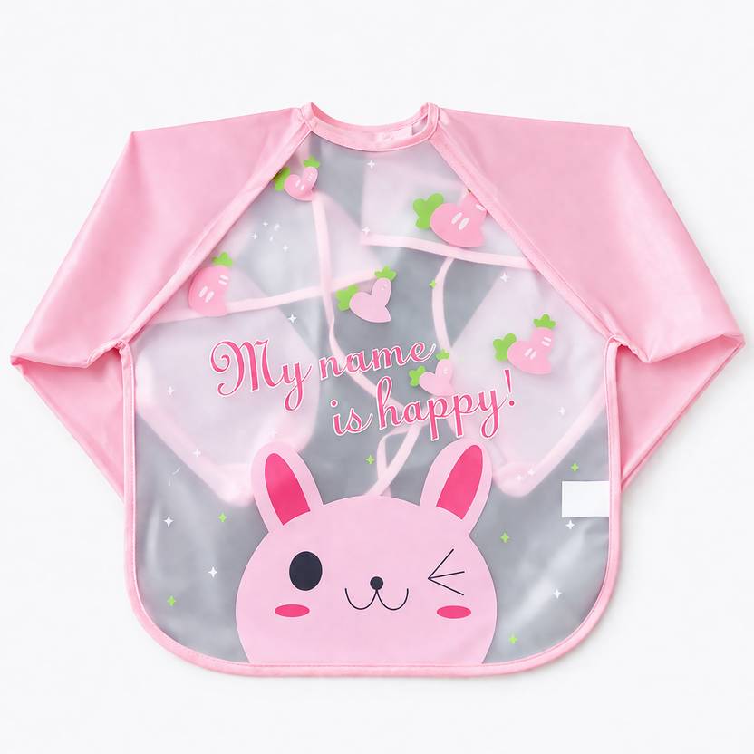 Currently unavailable AEREX Full Sleeves Baby Bib Waterproof Feeding Apron for Toddlers