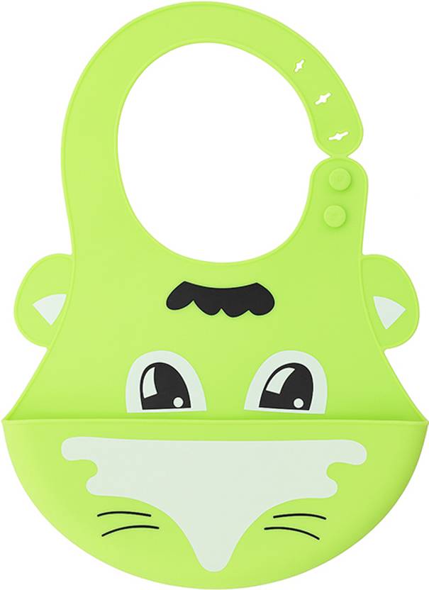 Chinmay Kids Light Weight, Waterproof, Unisex Silicone Baby Bib for Feeding & Weaning