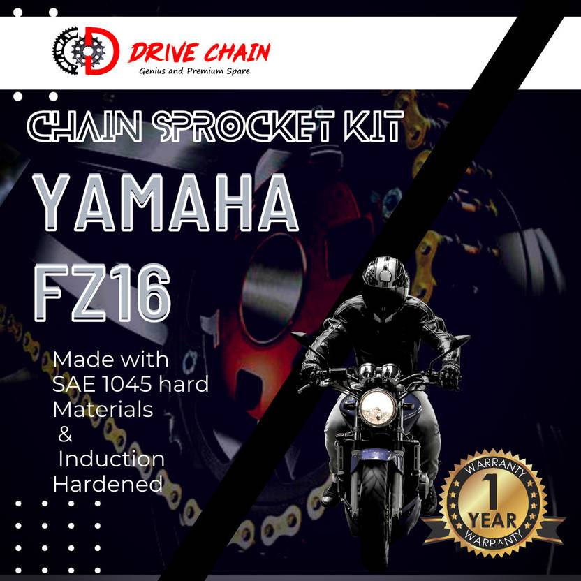 DRIVECHAIN Sprocket KIT For FZ16, FZS, Fazer 150CC, FZ V2 150CC, FZ V1