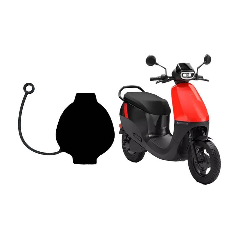Autoladders Ola S1x / Ola S1x Plus Scooter Charger Socket Cap Premium TPU Cover Bike Crash Guard