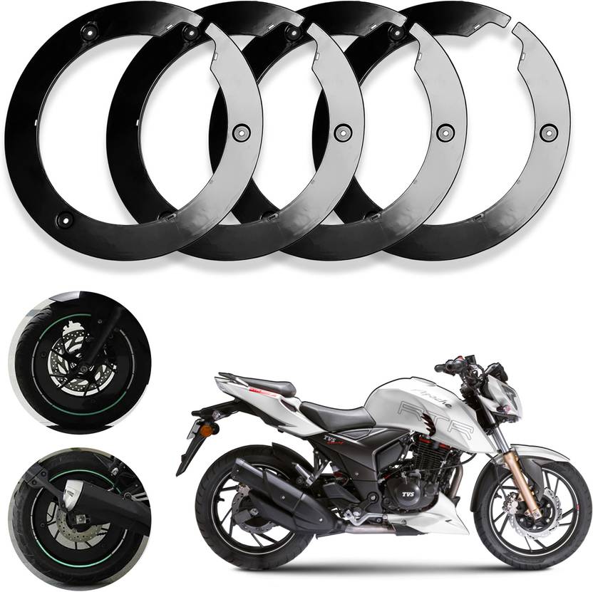 ASRYD 17 Inch PRO Disc Wheel Cover For Apache RTR 200 4V Front Back